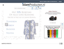 Tablet Screenshot of islamproducten.nl